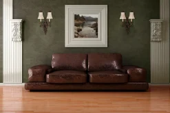 Wandleuchten|Wohnzimmerlampen*Elstead Wandlampe ANABELL 1 Walnuss 2xE27 Landhaus Lampe