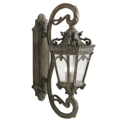 Vintage Lampen|Gartenlaternen*Elstead Wandlampe Außen Antik H:96cm groß Haustür AMELIA