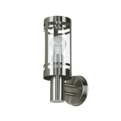 Metall Lampen|Gartenlaternen*Easylight Wandlampe Außen Edelstahl Modern IP44 Garten Hof
