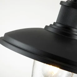 Elstead Wandlampe außen H: 33,1 cm IP44 Schwarz E27 Maritim< Außenwandleuchten|Gartenlaternen
