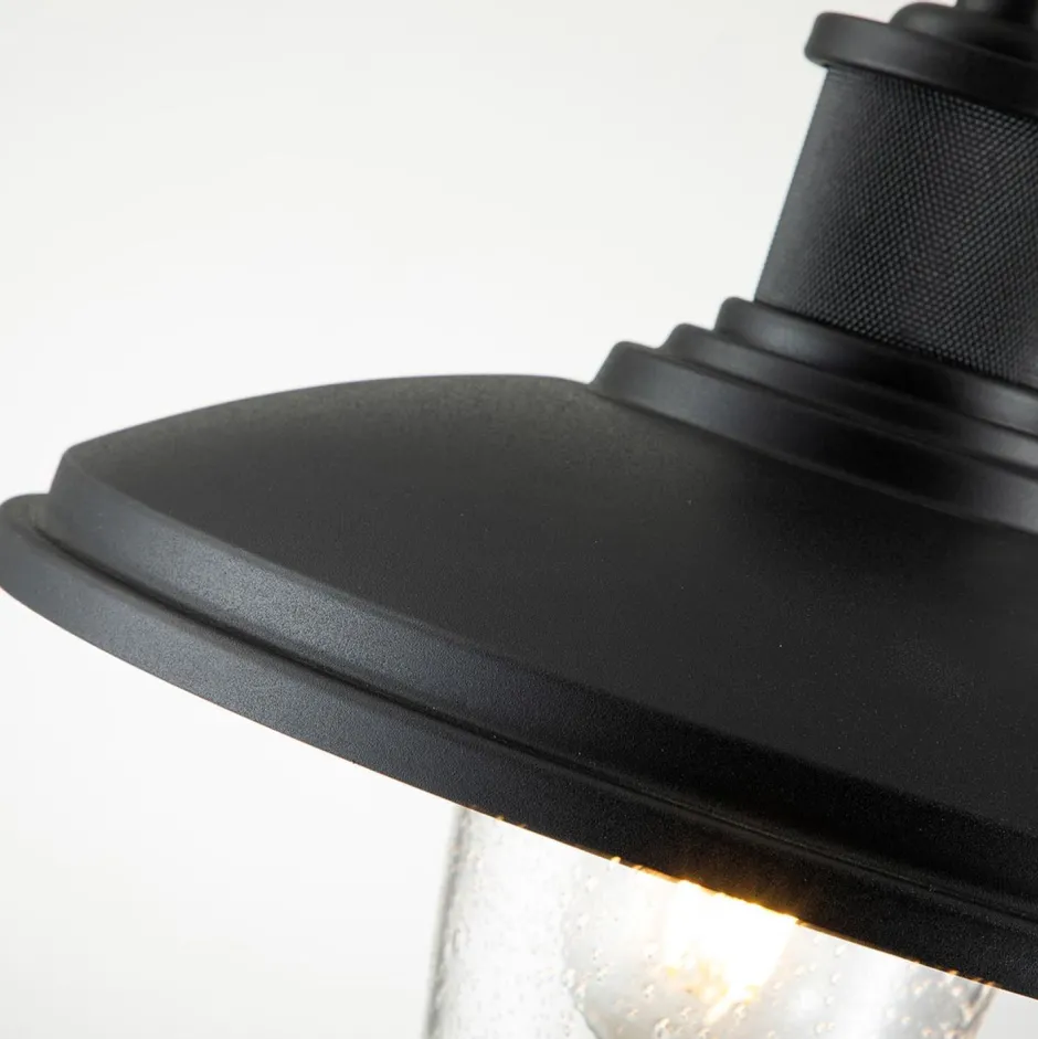 Elstead Wandlampe außen H: 33,1 cm IP44 Schwarz E27 Maritim< Außenwandleuchten|Gartenlaternen