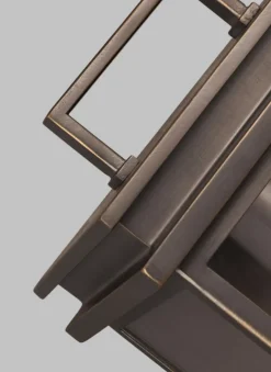 Elstead Wandlampe außen in Bronze antik Rustikal IP44 E27< Außenwandleuchten|Rustikale Lampen