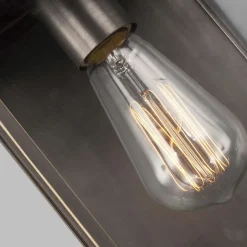 Elstead Wandlampe außen in Bronze antik Rustikal IP44 E27< Außenwandleuchten|Rustikale Lampen