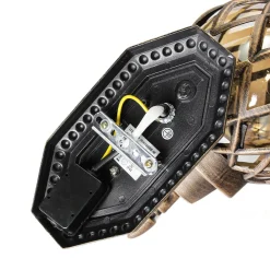 Rustikale Lampen|Vintage Lampen*Easylight Wandlampe Außen in Kupfer antik IP44 Vintage