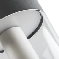 Außenwandleuchten|Moderne Außenleuchten*Kanlux Wandlampe außen IP54 Modern Grau Eingang FLANNA