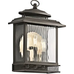 Elstead Wandlampe Außen IP44 Rustikal Vintage in Bronze antik< Außenleuchten Antik|Außenwandleuchten