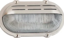 Lido Wandlampe Außen Maritim IP64 Echt-Messing Glas< Außenwandleuchten|Rustikale Lampen