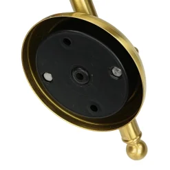 Lido Wandlampe Außen Messing Glas Maritim Hof PELLA< Außenwandleuchten|Rustikale Lampen