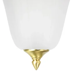 Lido Wandlampe Außen Messing Glas Hof Rustikal IP23< Rustikale Lampen|Metall Lampen