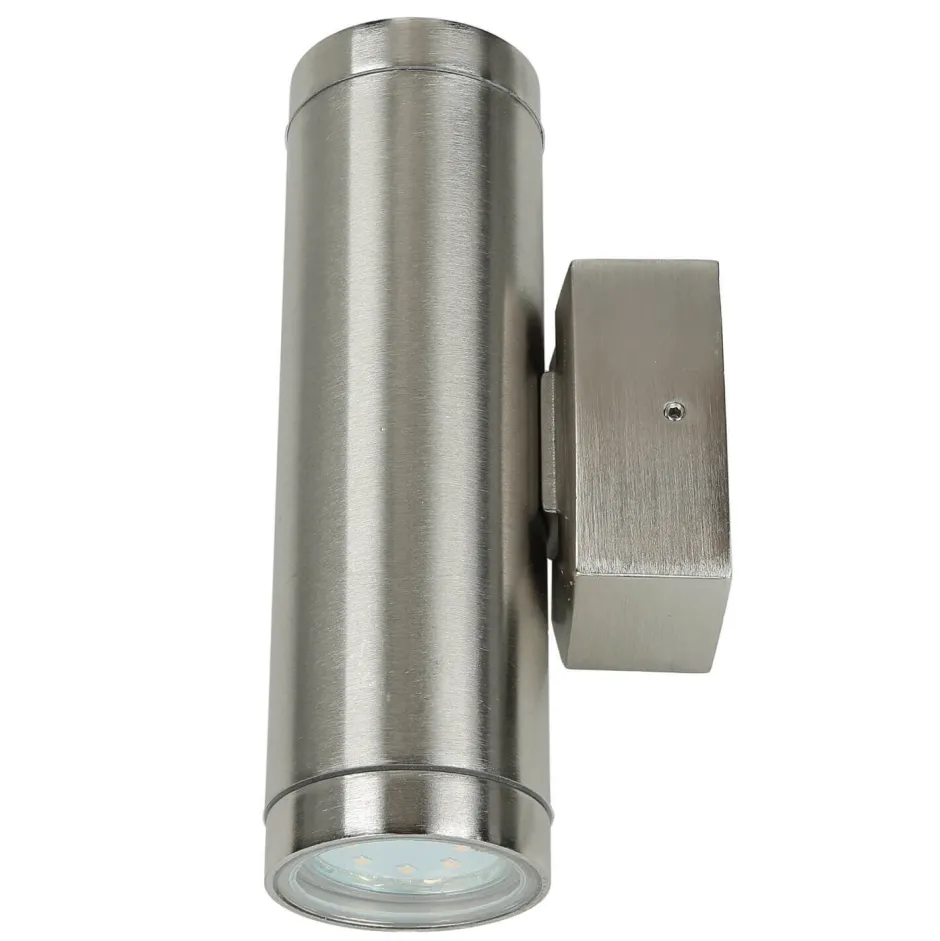 Metall Lampen|Messinglampen*Lido Wandlampe Außen Messing IP64 rostfrei Up Down Haus
