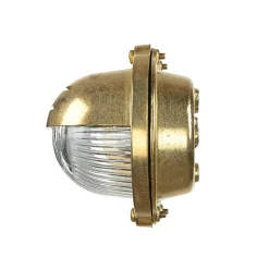 Lido Wandlampe Außen Messing Maritim oval IP64 Haustür< Rustikale Lampen|Metall Lampen
