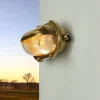 Lido Wandlampe Außen Messing Maritim oval IP64 Haus Tür< Metall Lampen|Rustikale Lampen