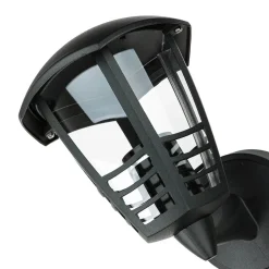 Rabalux Wandlampe Außen mit Bewegungsmelder IP44 E27 Schwarz< Rustikale Lampen|Rustikale Außenleuchten