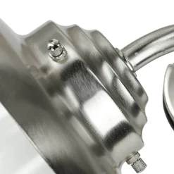 Lido Wandlampe Außen Rustikal Nickel Echt-Messing< Außenleuchten Antik|Außenwandleuchten