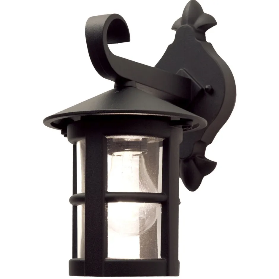 Elstead Wandlampe Außen Schwarz Rustikal IP43 Haus Hof< Außenleuchten Antik|Außenwandleuchten