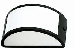 Lido Wandlampe Außen Schwarz Weiß IP44 E27 Aluminium Outdoor< Außenleuchten Antik|Außenwandleuchten