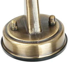 Rustikale Lampen|Metall Lampen*Lido Wandlampe Außen Terrasse Hof Messing Riffelglas IP64