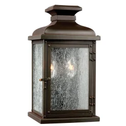 Elstead Wandlampe Außen Vintage Kupfer antik eckig IP44< Außenwandleuchten|Gartenlaternen