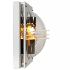 Außenwandleuchten|Kugellampen* Wandlampe außen Weiß IP44 E27 2-flammig Haustür Garten