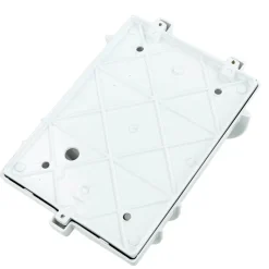 Metall Lampen|Messinglampen*Lido Wandlampe außen Weiß IP64 Messing Glas E27