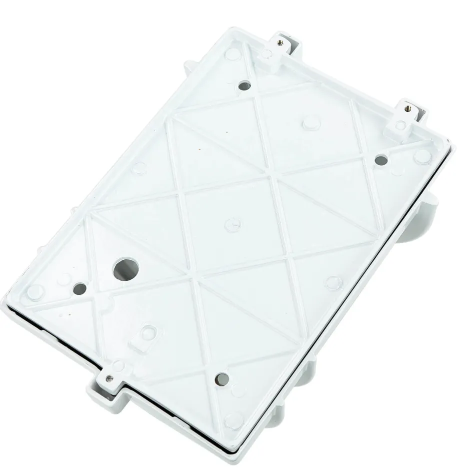 Metall Lampen|Messinglampen*Lido Wandlampe außen Weiß IP64 Messing Glas E27