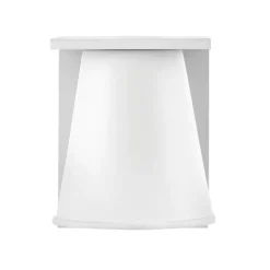 Elstead Wandlampe außen Weiß LED GU10 IP44 15,4 cm hoch klein< Stofflampen|Außenwandleuchten