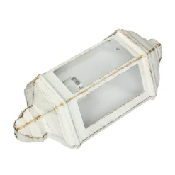 Easylight Wandlampe außen Weiß-Gold Maritim Haus Garten< Rustikale Lampen|Maritime Lampen