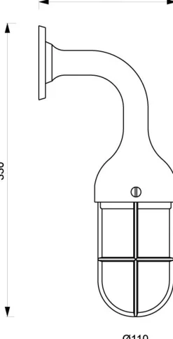 Wandleuchten|Küchenlampen*Laura Suardi Wandlampe Bad Flur Chrom aus Messing Glas Schiff