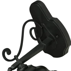 Rustikale Lampen|Rustikale Außenleuchten*Easylight Wandlampe BREST Wandlaterne schwarz wetterfest