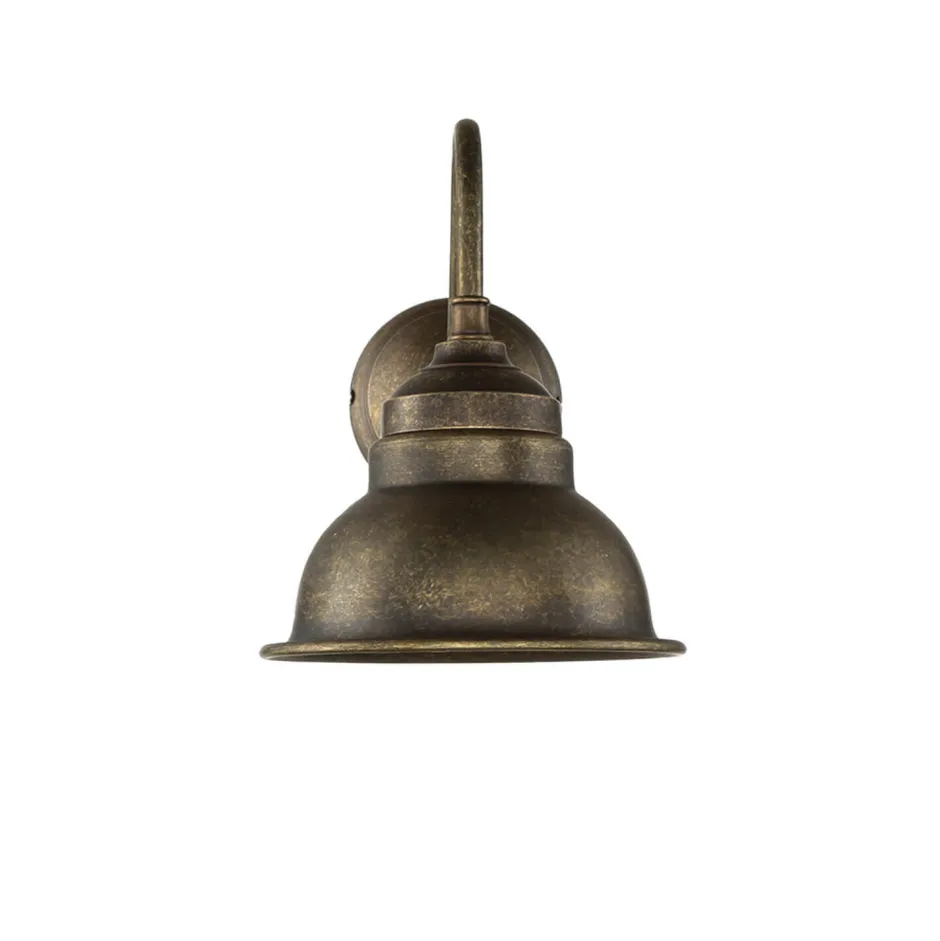 Wandleuchten|Flurlampen*Giovanni Battista Wandlampe Bronze Antik Echt-Messing Oslo