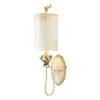 Elstead Wandlampe ELIF in Blattgold Creme B:19cm Lampe< Wandleuchten|Moderne Lampen