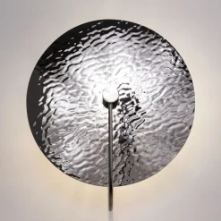 Wandleuchten|Flurlampen*Maytoni Wandlampe Glas Metall G9 Ø 40 cm H: 44,5 cm Chrom rund