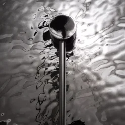 Wandleuchten|Flurlampen*Maytoni Wandlampe Glas Metall G9 Ø 40 cm H: 44,5 cm Chrom rund