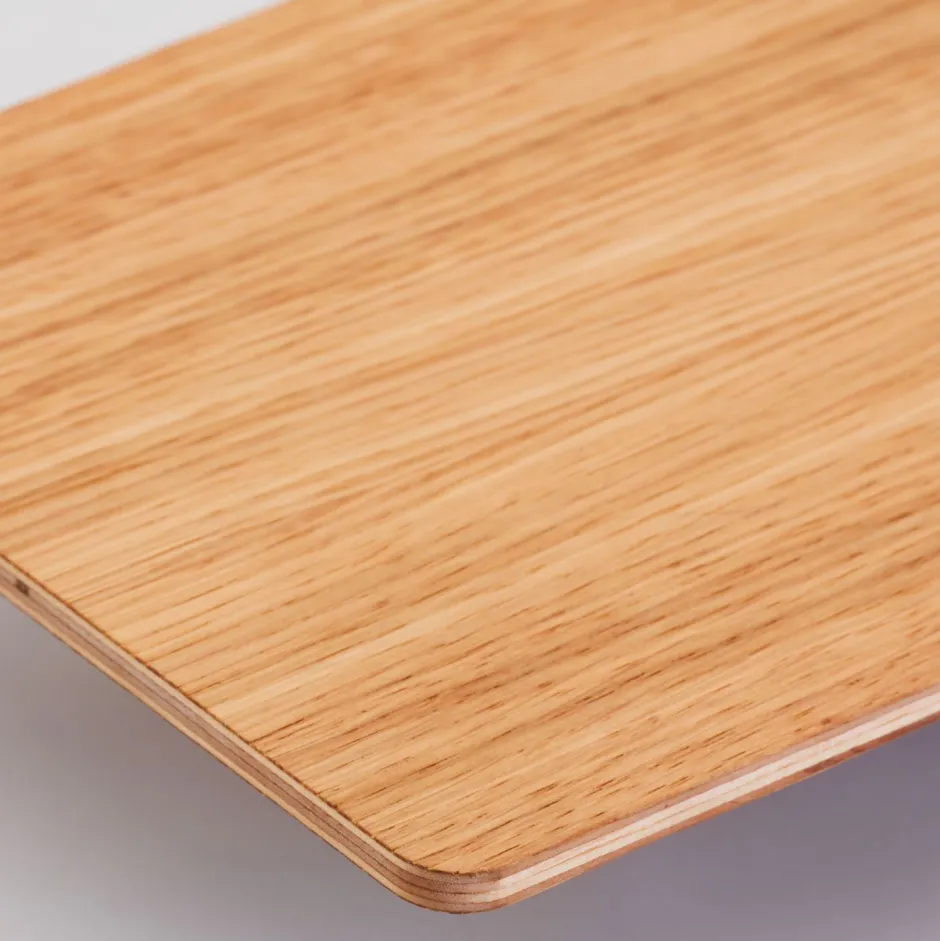 TK Lighting Wandlampe Holz eckig 35 cm flach Modern indirektes Licht< Wandleuchten|Flurlampen