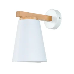 Wandleuchten|Stofflampen*Easylight Wandlampe Holz Lampe Modern Skandinavisch Leuchte