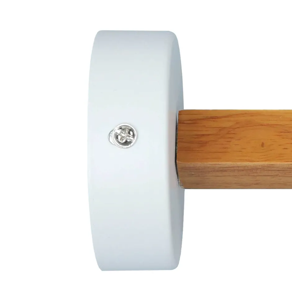 Wandleuchten|Stofflampen*Easylight Wandlampe Holz Lampe Modern Skandinavisch Leuchte