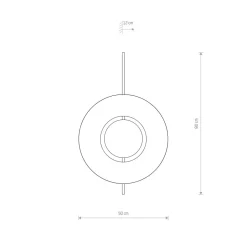 Nowodvorski Wandlampe Holz Metall B: 50 cm 2x GX53 dekorativ indirekt< Wohnzimmerlampen|Metall Lampen
