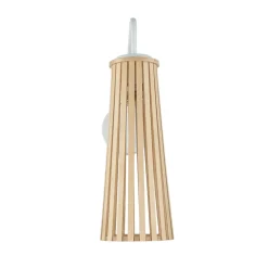 Nowodvorski Wandlampe Holz Weiß Dover< Wohnzimmerlampen|Holzlampen