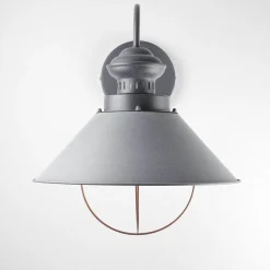 Nowodvorski Wandlampe innen Grau Kupfer E27 Industrie Design< Wandleuchten|Flurlampen