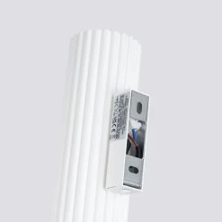 Sollux Wandlampe innen klein H: 20 cm Weiß 2x GU10 Up Down Alu< Flurlampen|Wohnzimmerlampen