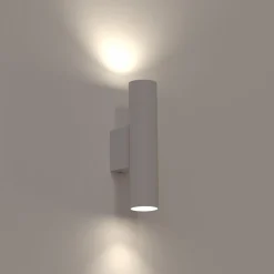 Nowodvorski Wandlampe innen Up Down 2-flammig GU10 R35 Metall Weiß< Wohnzimmerlampen|Metall Lampen