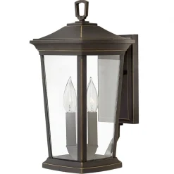 Außenwandleuchten|Vintage Lampen*Elstead Wandlampe KENNETH in Bronze Aluminium IP44 außen