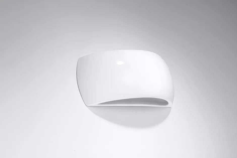 Sollux Wandlampe Keramik Up Down indirekt 32 cm Modern G9< Wandleuchten|Flurlampen