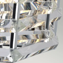 Wandleuchten|Flurlampen*Elstead Wandlampe Kristall Metall Modern elegant BERSIVA