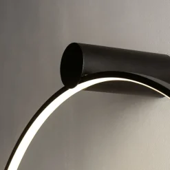 Led Lampen|Wandleuchten*Nowodvorski Wandlampe LED Schwarz 3000 K 660 lm Ø 60 cm Ring