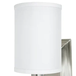 Elstead Wandlampe LUANA in Nickel B:11cm Design Lampe< Wandleuchten|Wohnzimmerlampen