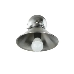 Giovanni Battista Wandlampe Messing in Silber matt verstellbar E27< Küchenlampen|Lampen Aus Aller Welt