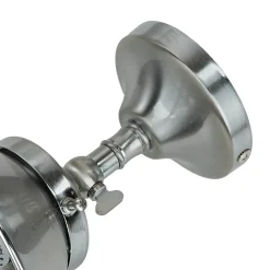 Giovanni Battista Wandlampe Messing in Silber matt verstellbar E27< Küchenlampen|Lampen Aus Aller Welt