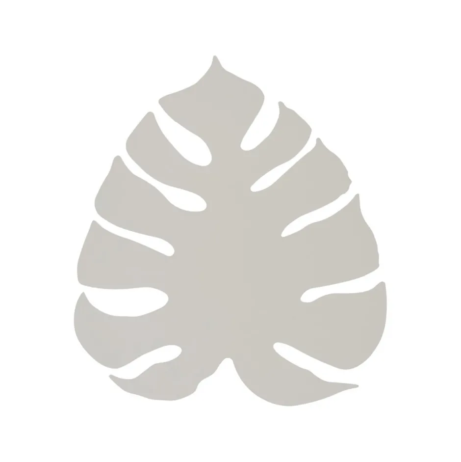 Wandleuchten|Flurlampen*TK Lighting Wandlampe Metall Beige H: 40c m Monstera Blatt 3x G9