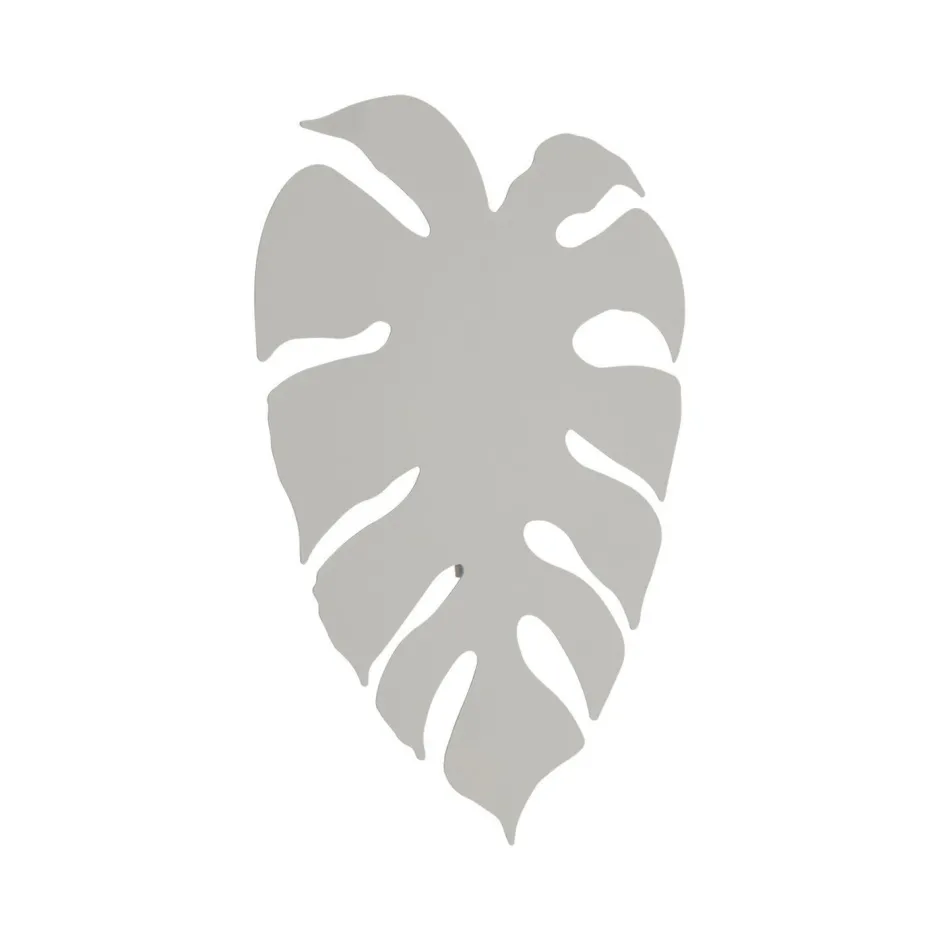 Wandleuchten|Flurlampen*TK Lighting Wandlampe Metall Beige H: 40c m Monstera Blatt 3x G9